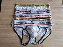 Slipy bokserki jockstrapy męskie zestaw 5 szt