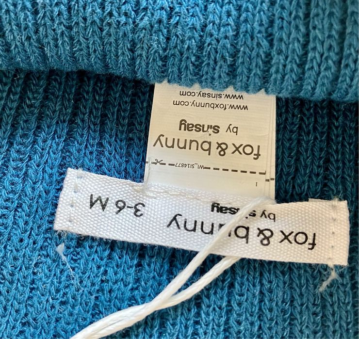 Zestaw 2. nowych czapeczek niemowlęcych w dinozaury wiosna 3-6 mies.