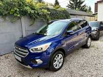 Ford Kuga LED Navi WiFi CarPlay Bardzo ładny Bezwypadkowy ASO do końca ''2017''