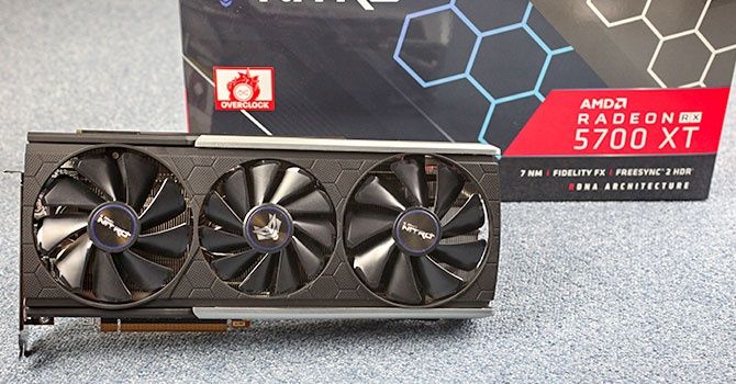 AMD Radeon 5700 xt nitro+