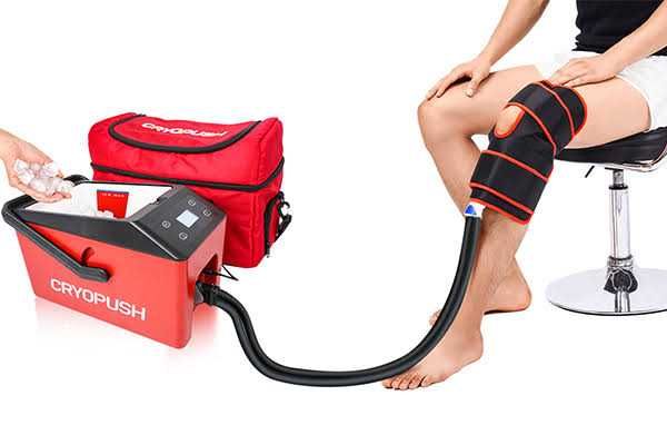 Cryopush - Sistema de compressão e resfriamento CRIOTERAPIA