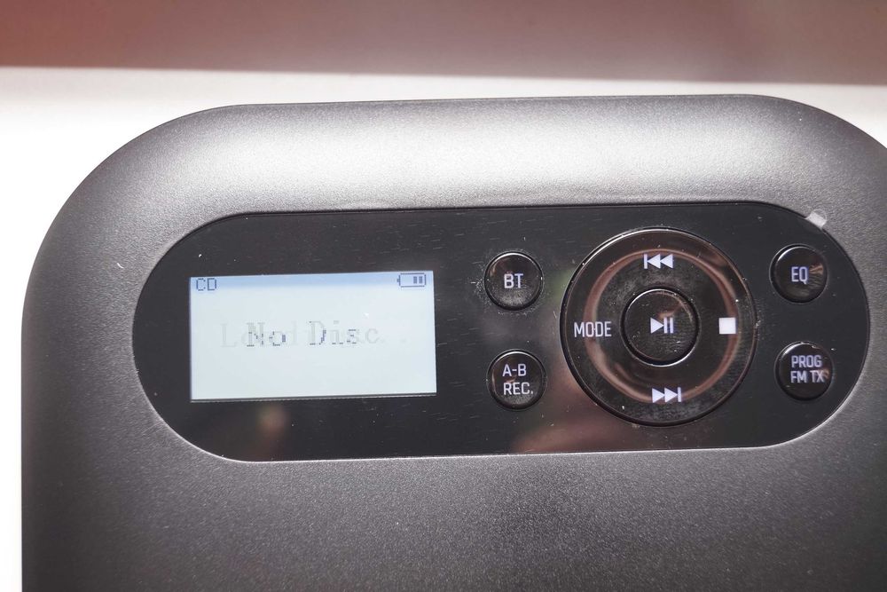 1548 Discman CD522B Odtwarzacz CD Aux FM Bluetooth TF z głośnikami LCD