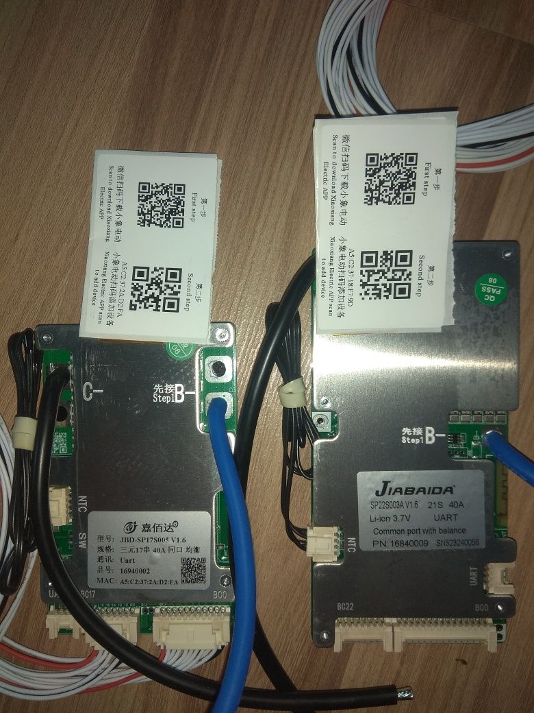 Смарт бмс smart bms jbd ant 40A 8-20s, 10-17s