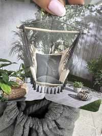 Nowe krzeslo brazylijskie boho hustawka fotel ogrodowy hamak