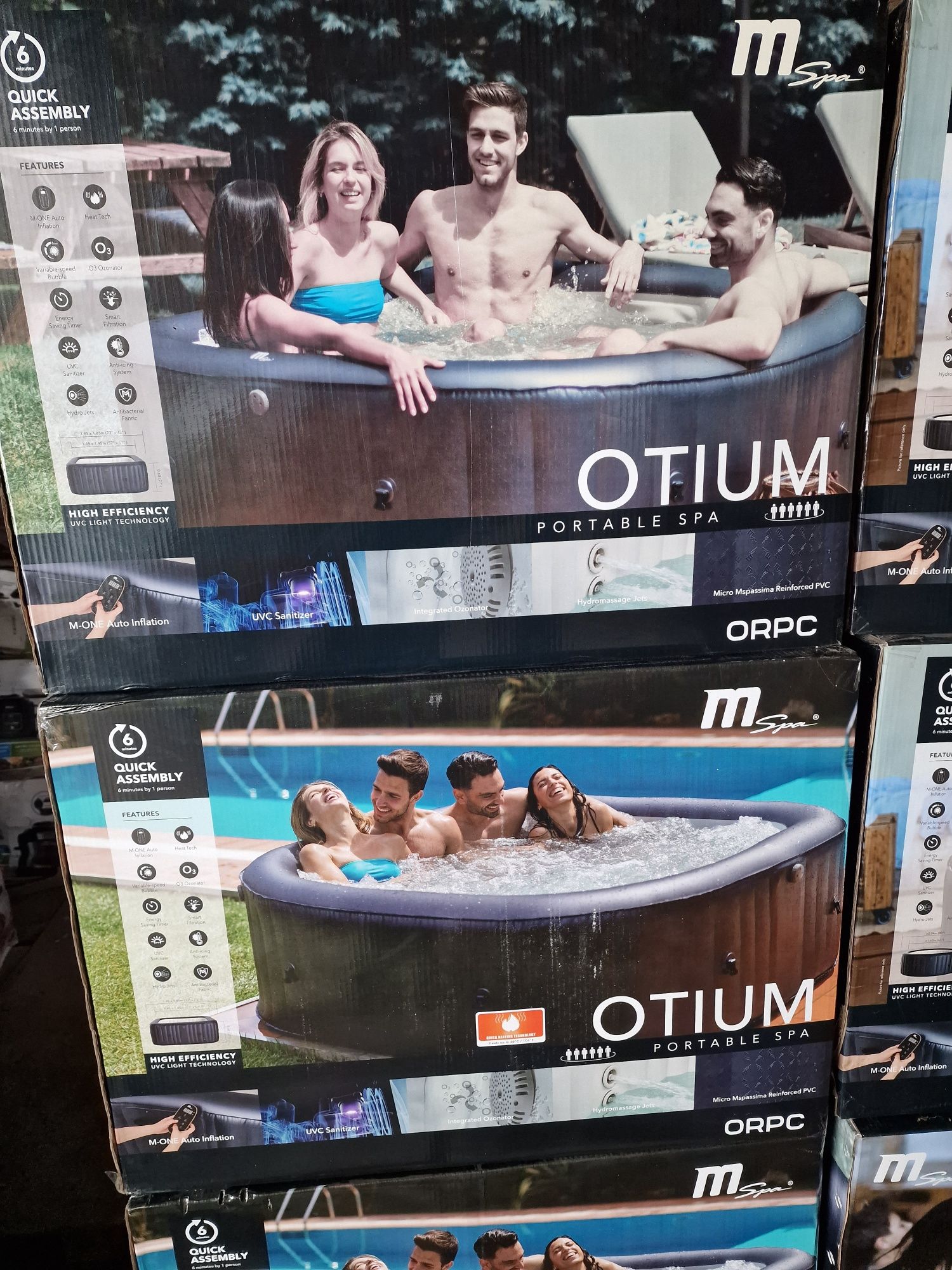 Jacuzzi ogrodowe Mspa Otium 6 osobowe Hydromasaż Ozon UV Model na 2025