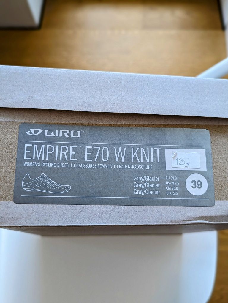 Giro Empire E70 W Knit велотуфлі карбонові, Розмір 39/24см