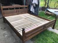 Двоспальне дерев’яне ліжко з дуба 160х200