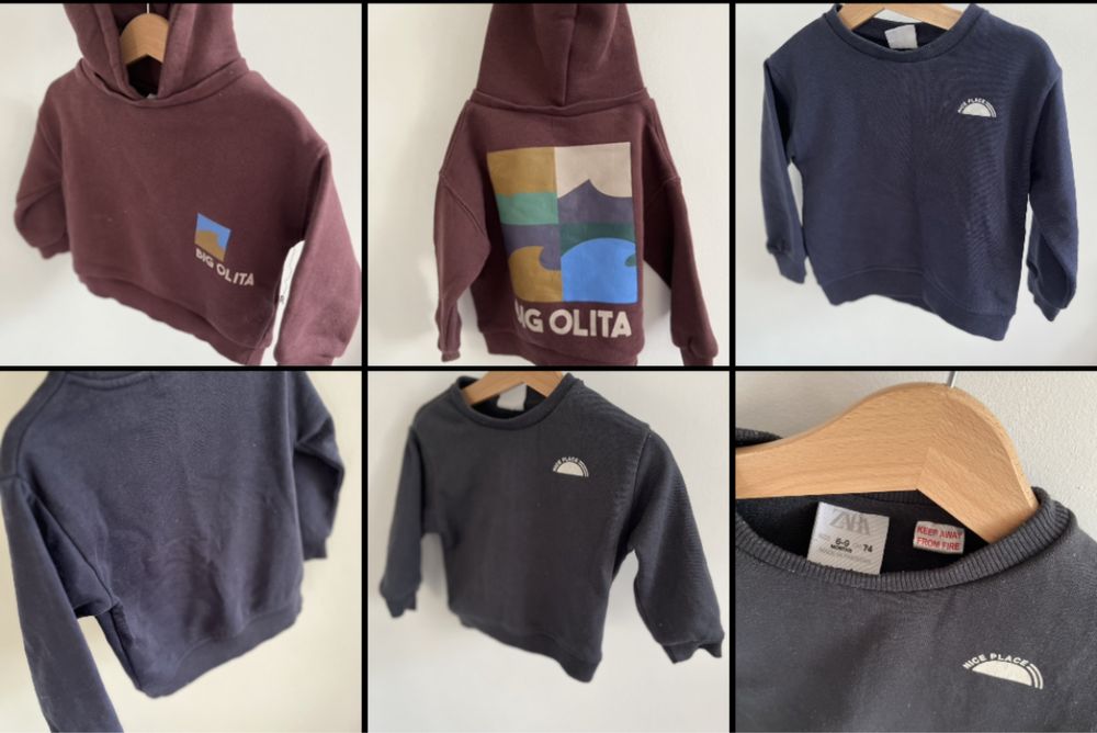 MEGA Paka ubrań dla chłopca Zara 80-86