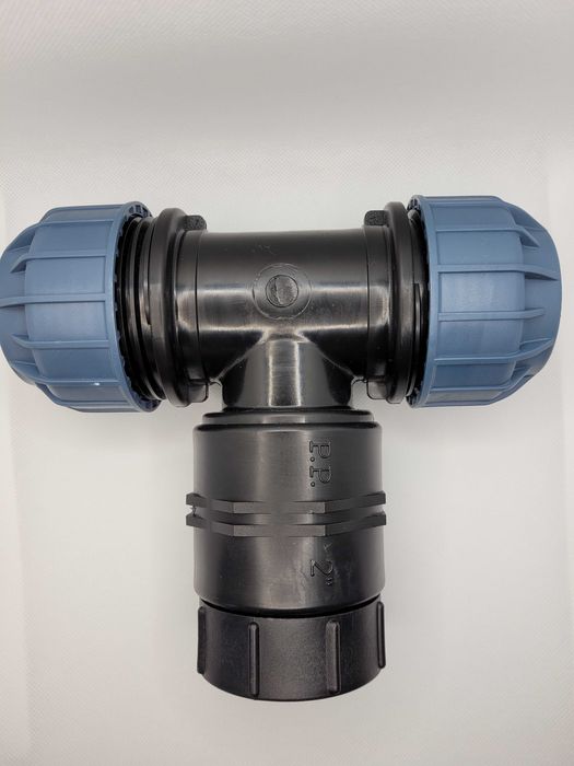 Trójnik złącze S60x6x50mm do kontenera IBC Mauzer