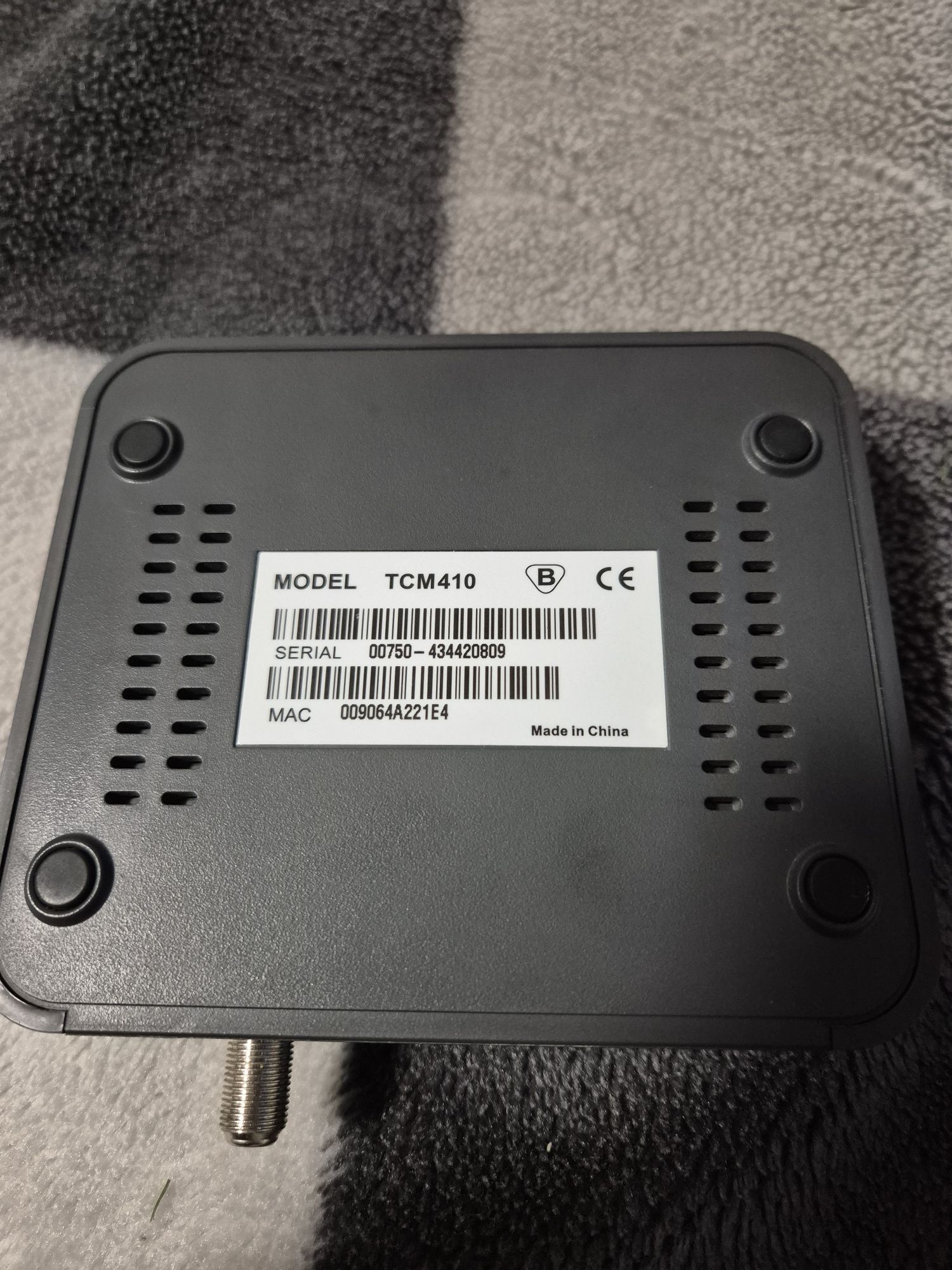 Ruter thomson cable mode