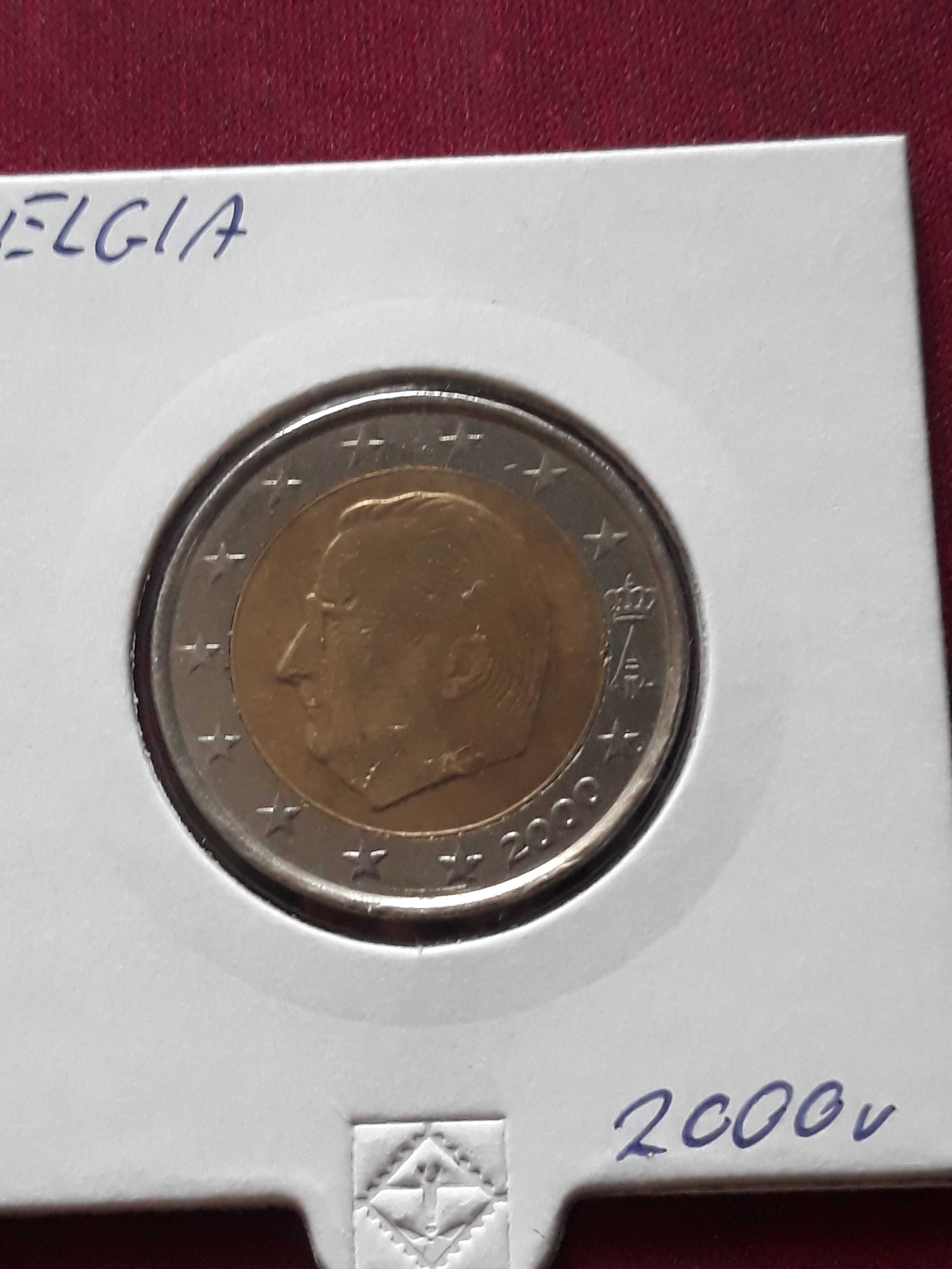 2 Euro Belgia 2000 r.