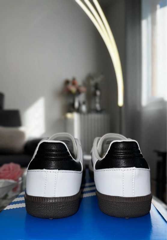 Biały\SambaOG*adidas^B75806*|nowy UnisexTrampki.38