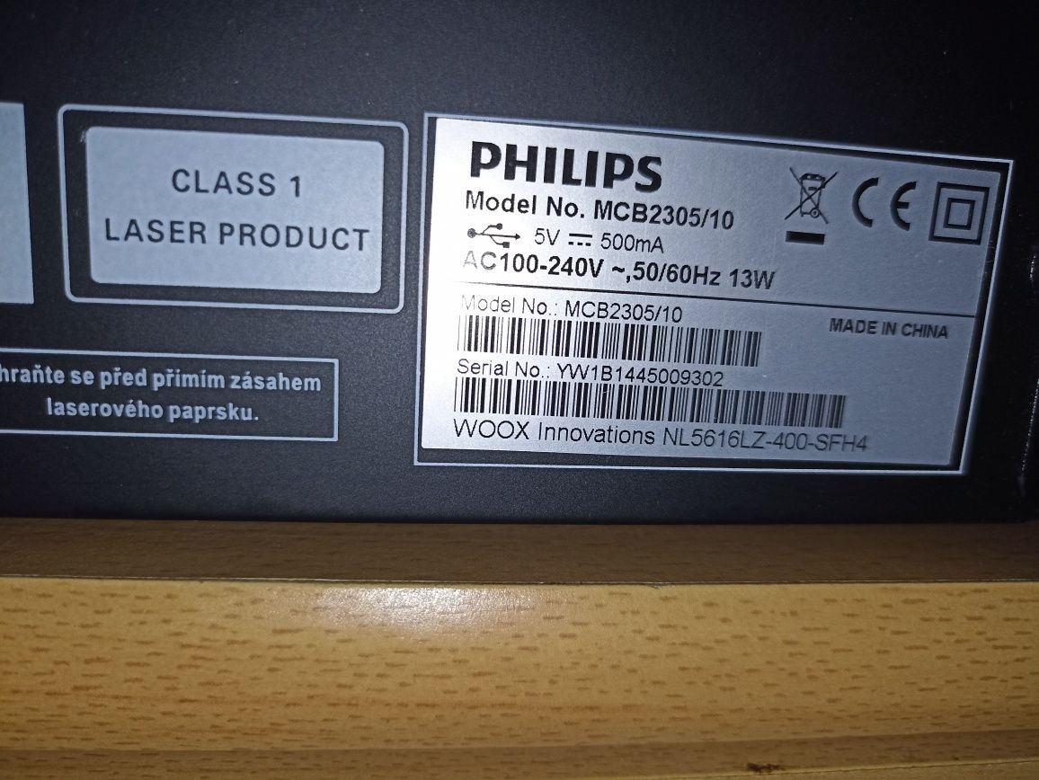 Mini wieża Philips MCB2305/10