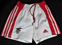 Calções Adidas Benfica - de coleccionador, em excelente estado