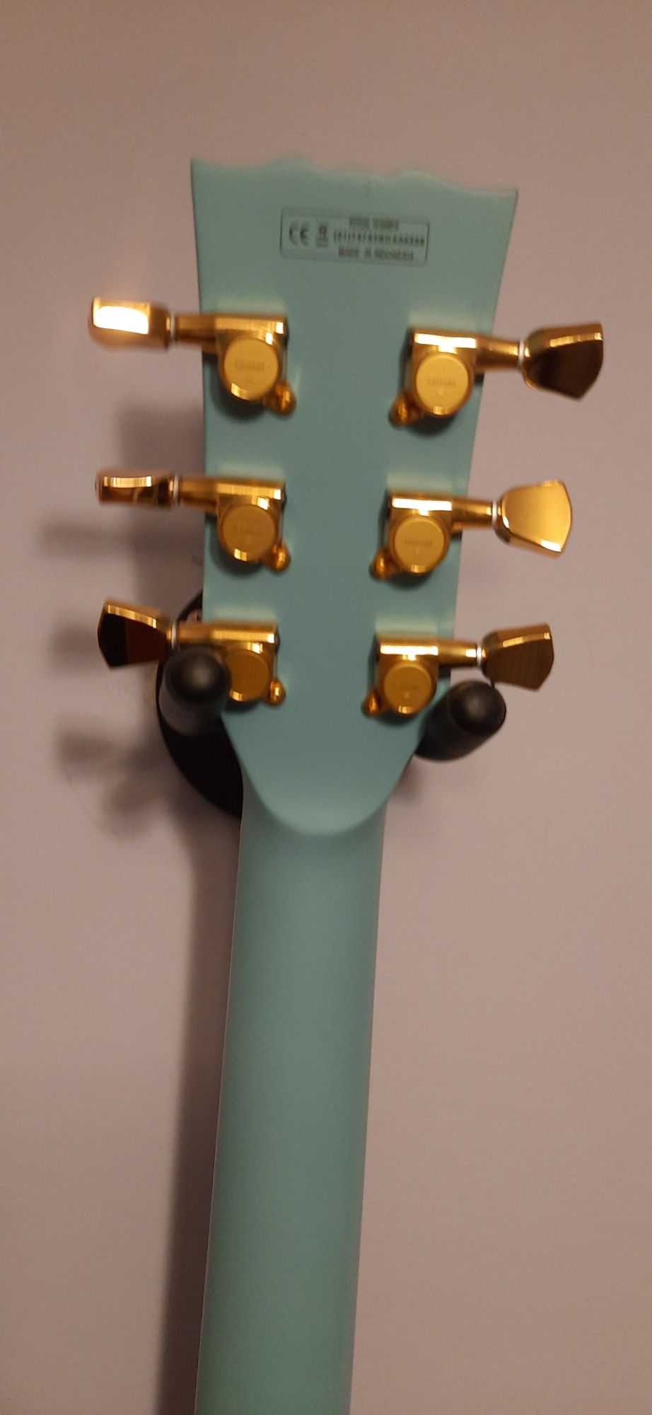 Harley Benton Sc Dlx Gotoh Daphne Blue/Merlin Hellfire