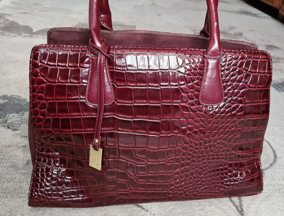 Сумка лакована екошкіра під крокодила