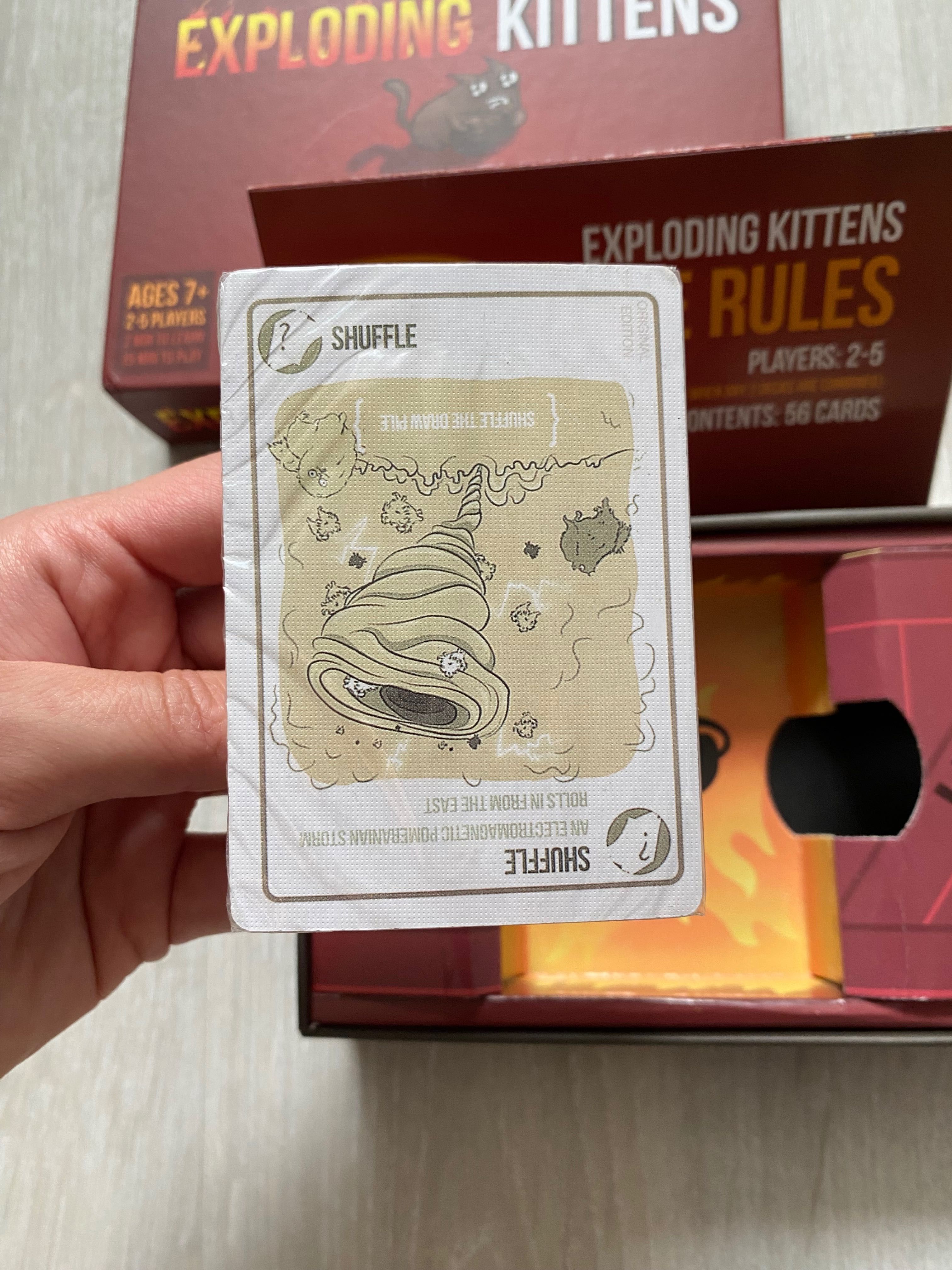 Exploding kittens Eksplodujące kotki