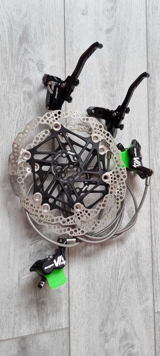 Zestaw hamulców Hope Tech 4 V4 wraz z tarczami 203mm