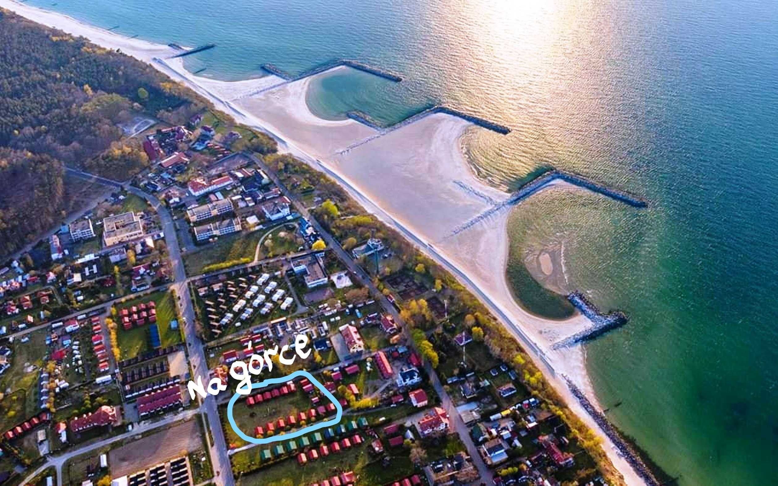 Domki drewniane nad morzem ,, Na górce", wczasy, wakacje Jarosławiec.
