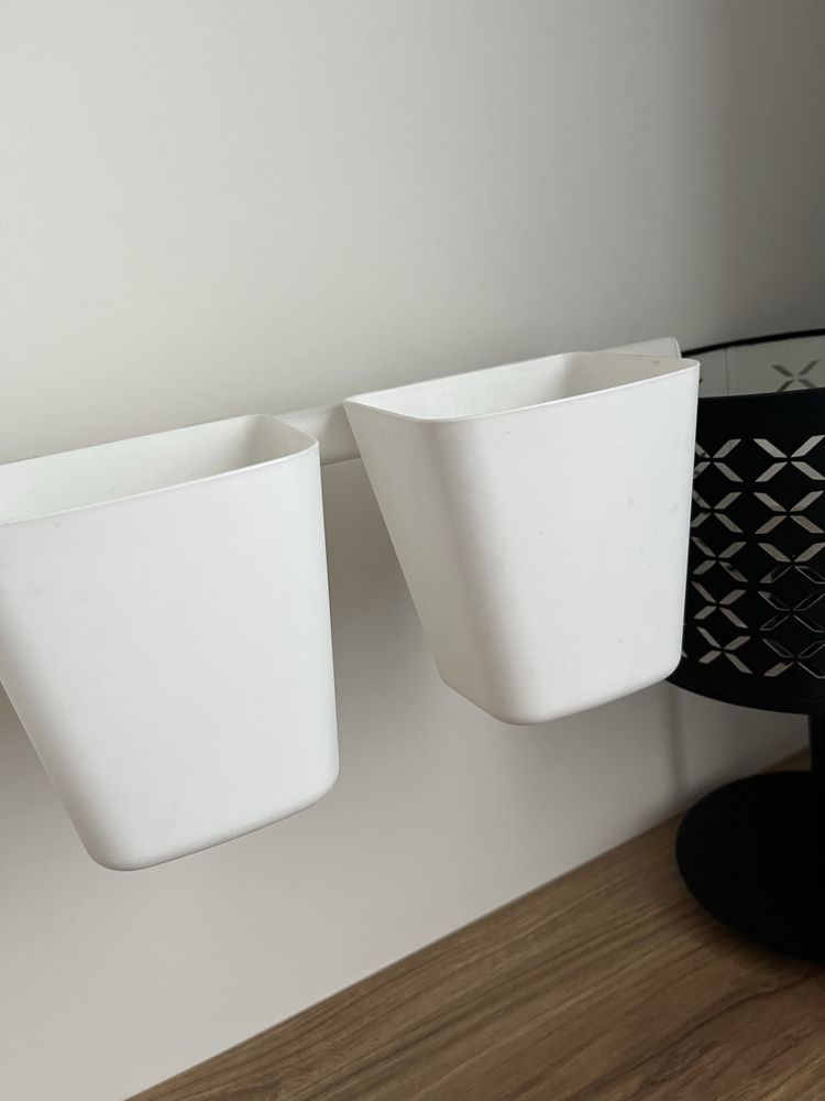 Drążek pojemniki i haczyki Ikea Sunnersta