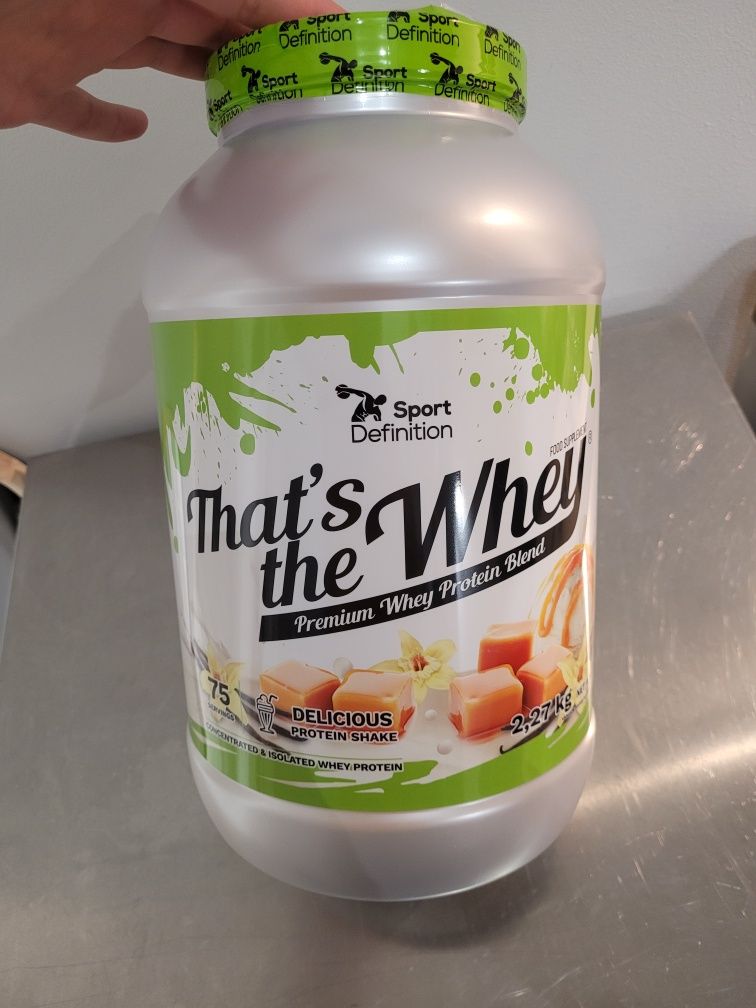 Białko That's the whey 2270g wanilia i toffie