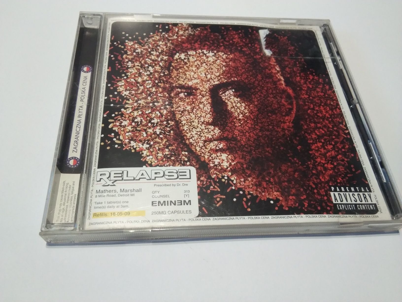 EMINEM Relapse płyta CD