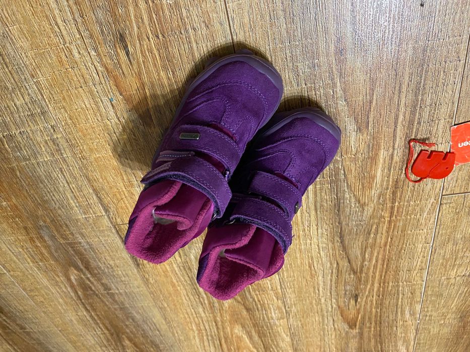 Сапожки зимние термо ботинки детские черевики на девочку Elefanten р24