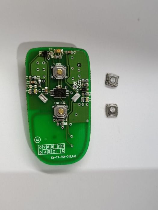 Ремонт ключів, ремонт брелока сигналізації, заміна контактів