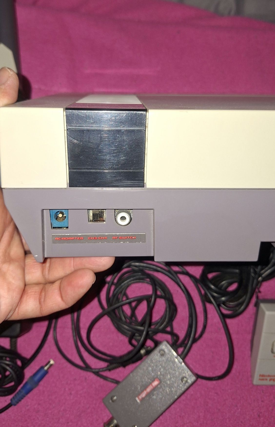 Nintendo nes fma funcionar perfeitamente completo , veja as fotos