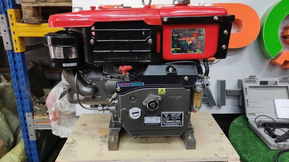 Двигун КЕНТАВР ДД190В дизель водяне охол. 10.5 к.с. маховик зі шківом!