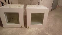 Wisząca biała szafka Ikea wiszące szafki