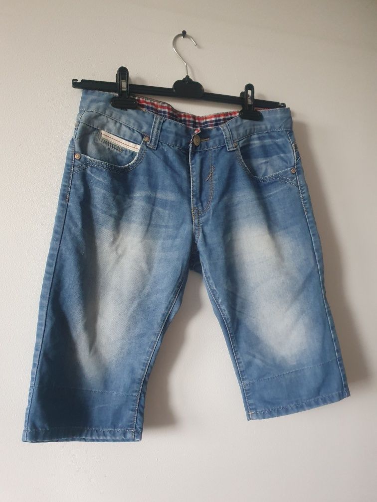 Spodenki dżinsowe firmy Iteno jeans rozmiar 170