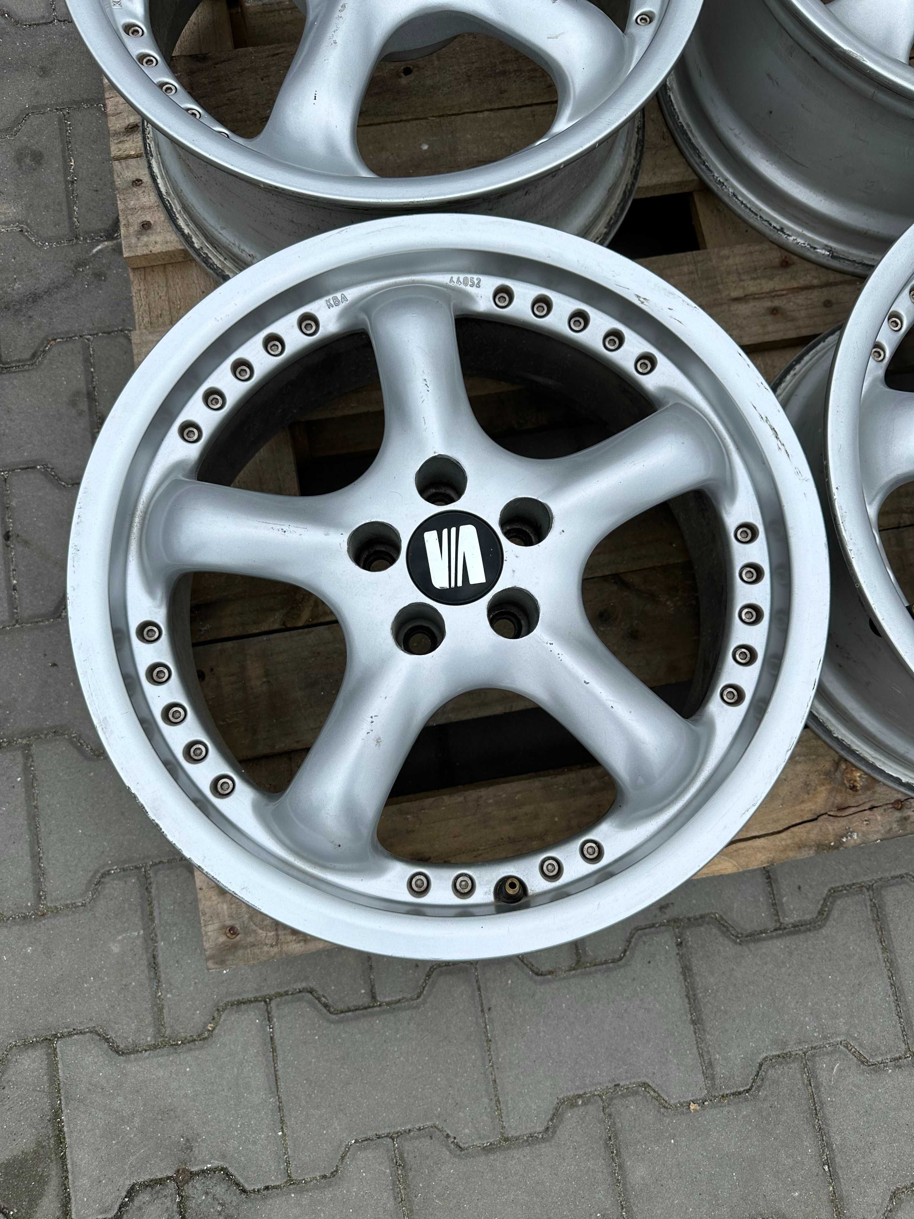 5x100 Intra et37 7j x 17" Seat Audi Vw komplet