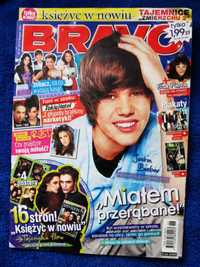 Bravo Nr 23/2009 front Justin Bieber,Księżyc w nowiu,komplet plakatów