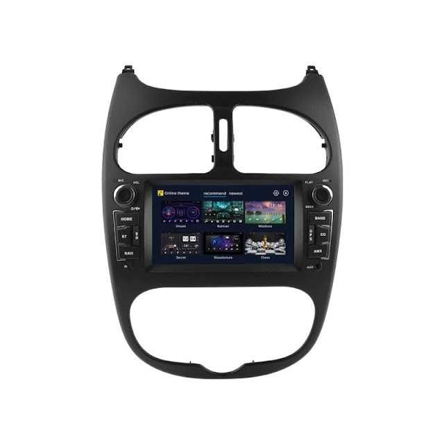 Auto-rádio Android 14 Peugeot 206 de 2001 a 2008