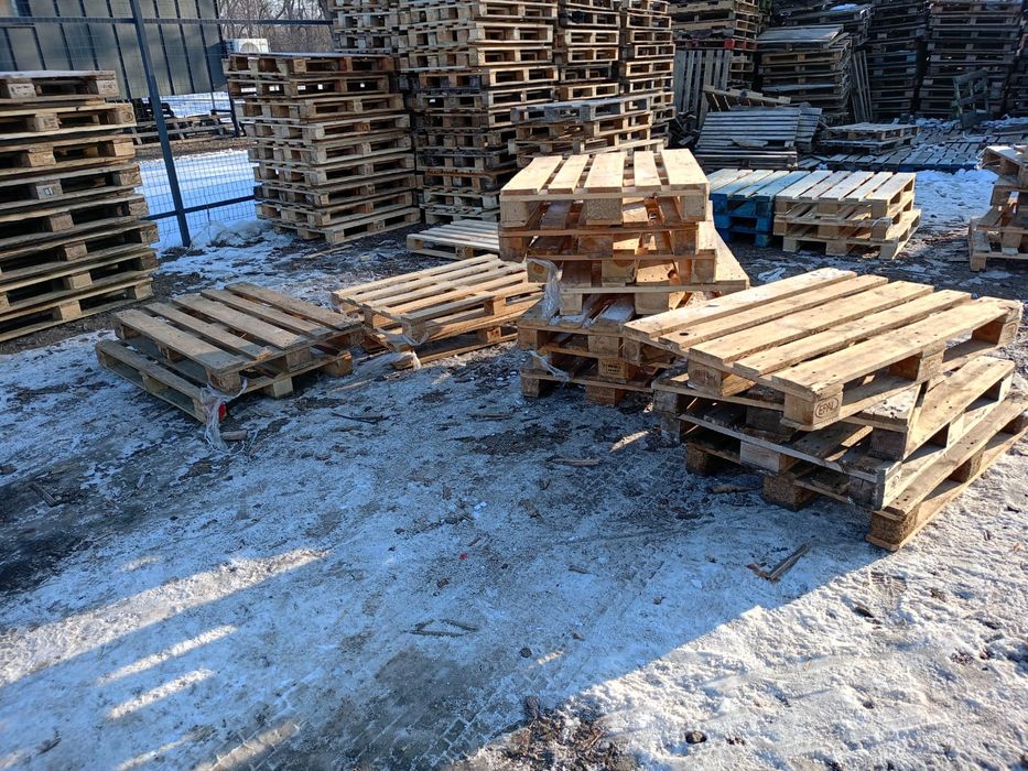 Піддони дерев'яні  б/в з доставкою Жовті Води