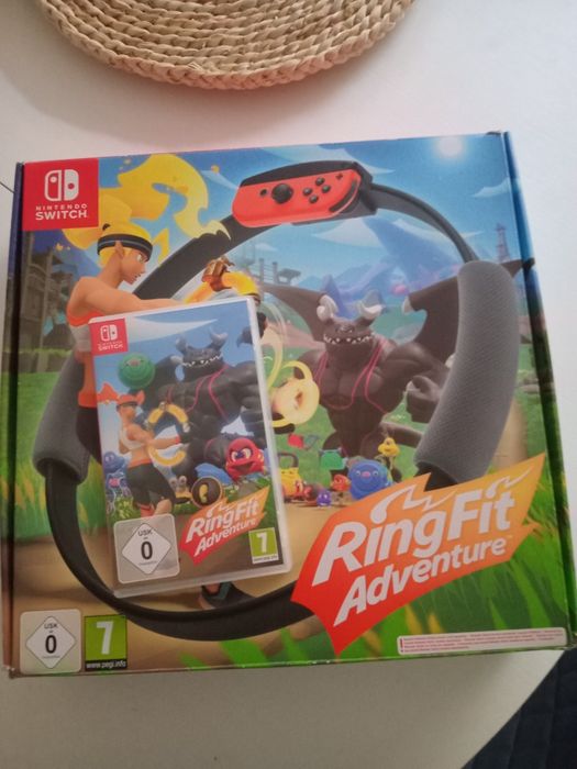 RingFit Adventure gra plus koło do ćwiczeń