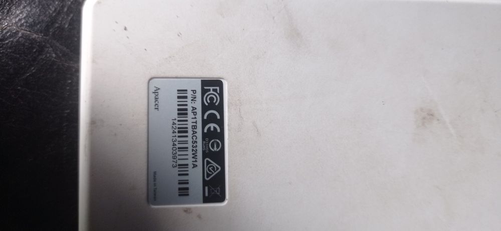 Зовнішній жорсткий диск 1ТБ  Apacer USB 3.2 Gen