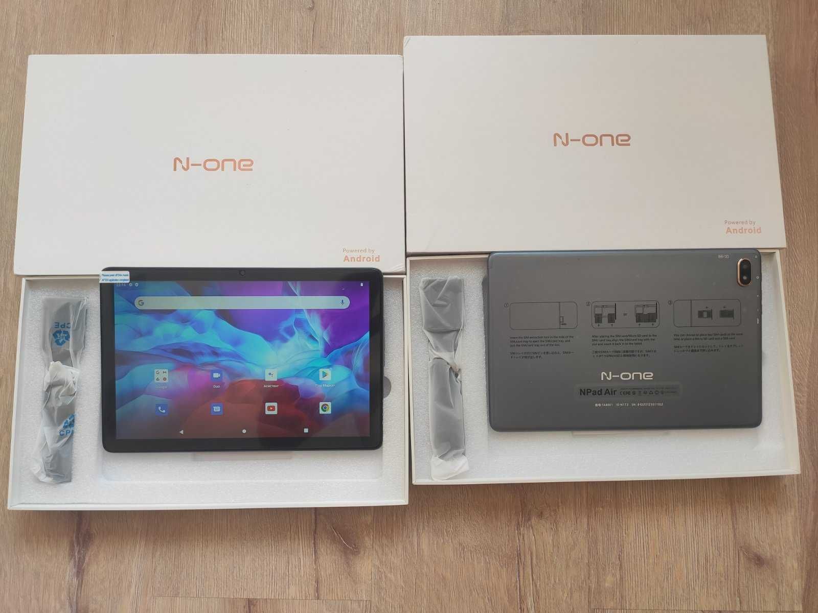 Планшет N-one NPad Air 2023 4\64GB 10.1''  Type-C 4G LTE  6600mAh