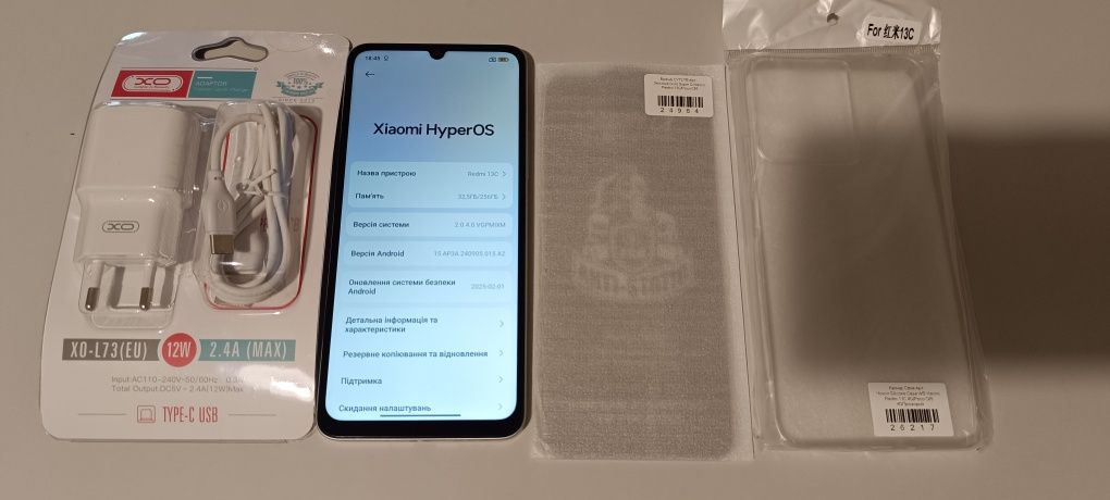 Смартфон телефон Xiaomi redmi 13с NFC 12/256gb