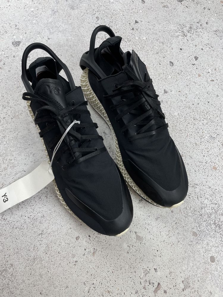 Adidas Y-3 Yohji Yamamoto Runner 4D Halo Balck/cream Оригінал