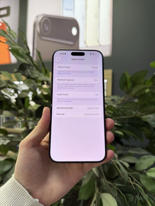 iPhone 16 Pro Max 256GB Black Titanium