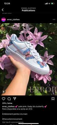 Air force one, personalizadas a mão