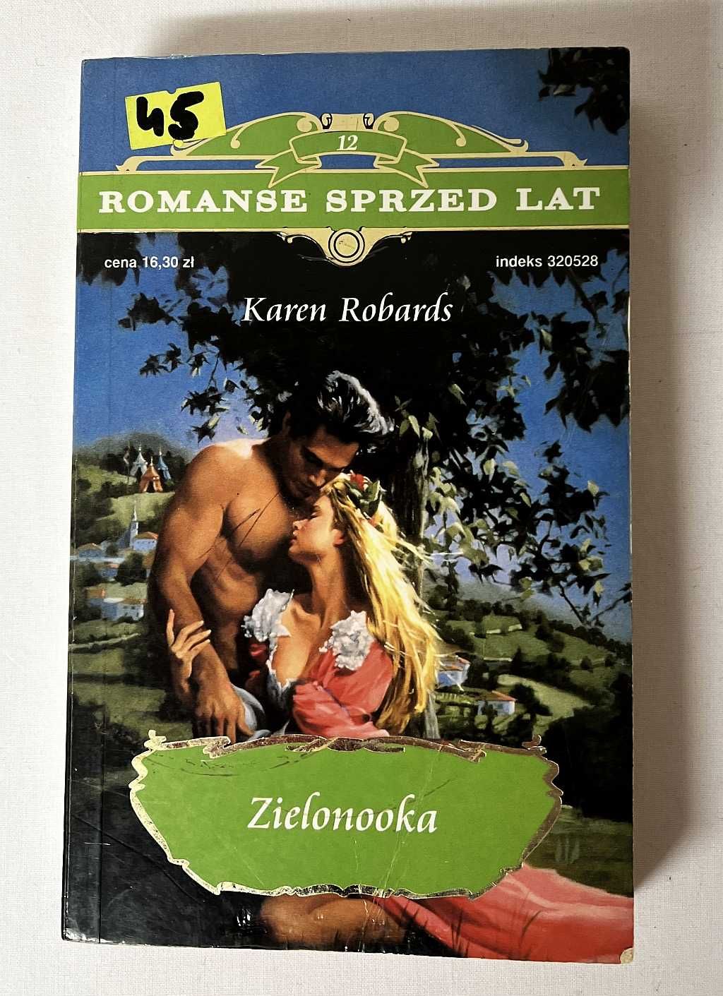 Karen Rabards " Zielonooka"  książka   .