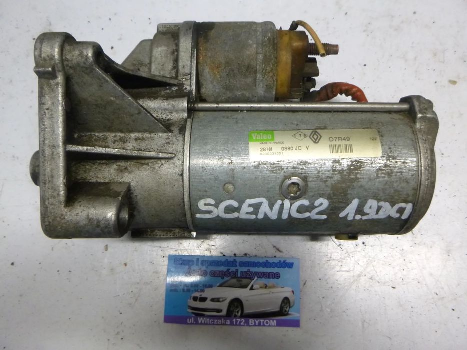 ROZRUSZNIK RENAULT SCENIC II 1,9 DCI  2004r  VALEO  8200331251