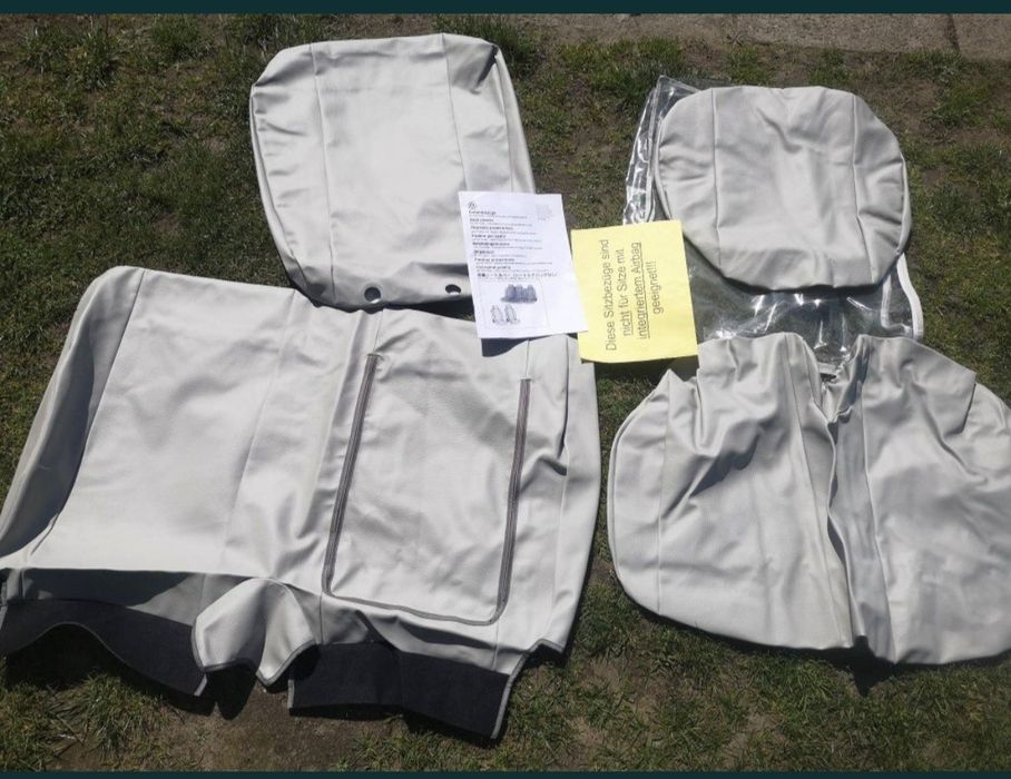 Pokrowce nowe VW Crafter szare