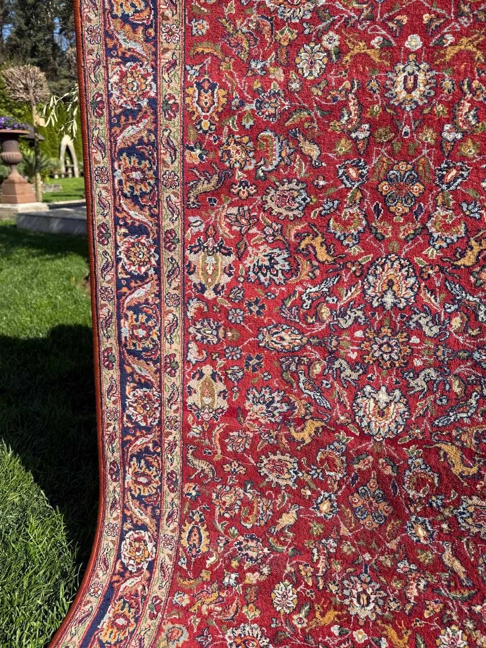 Kaszmirowy r.tkany dywan perski Tabriz 170x102 galeria 8 tyś