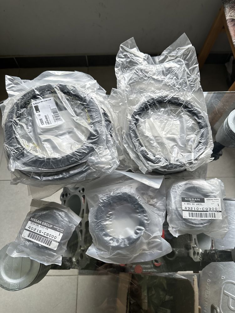 Nissan patro підшипники сальники пильники