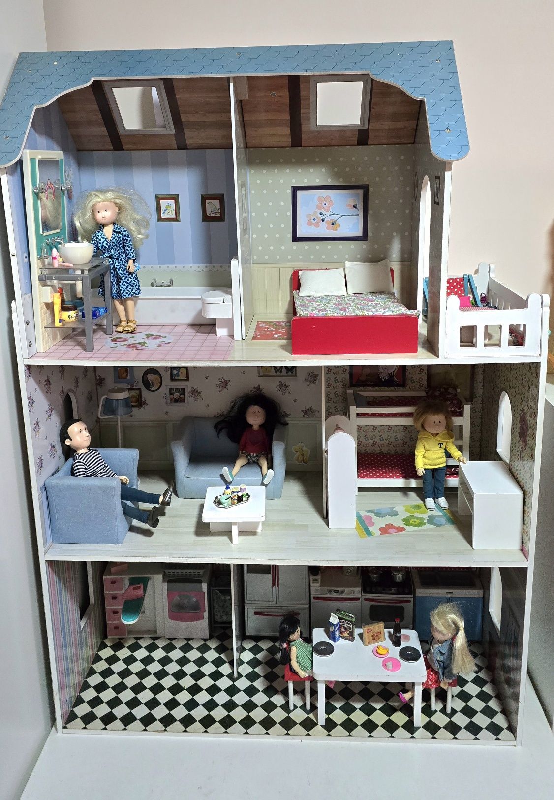 Casa de bonecas Amanda Imaginarium