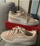 Кроссовки puma женские натуральный замш